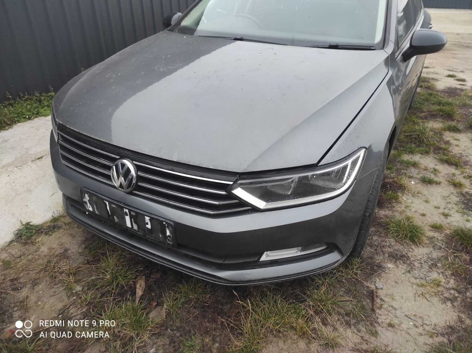 VW Passat b8 LR7H maska zderzak błotnik