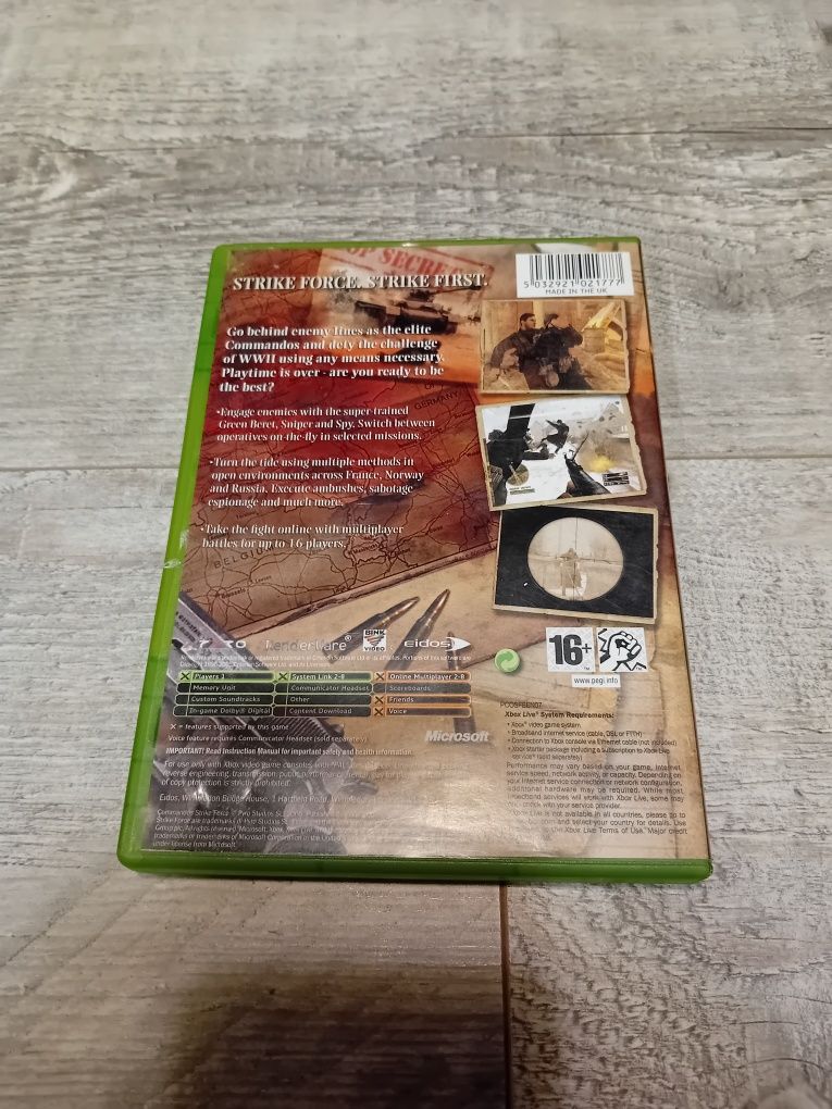 Gra Commandos strike force xbox 360