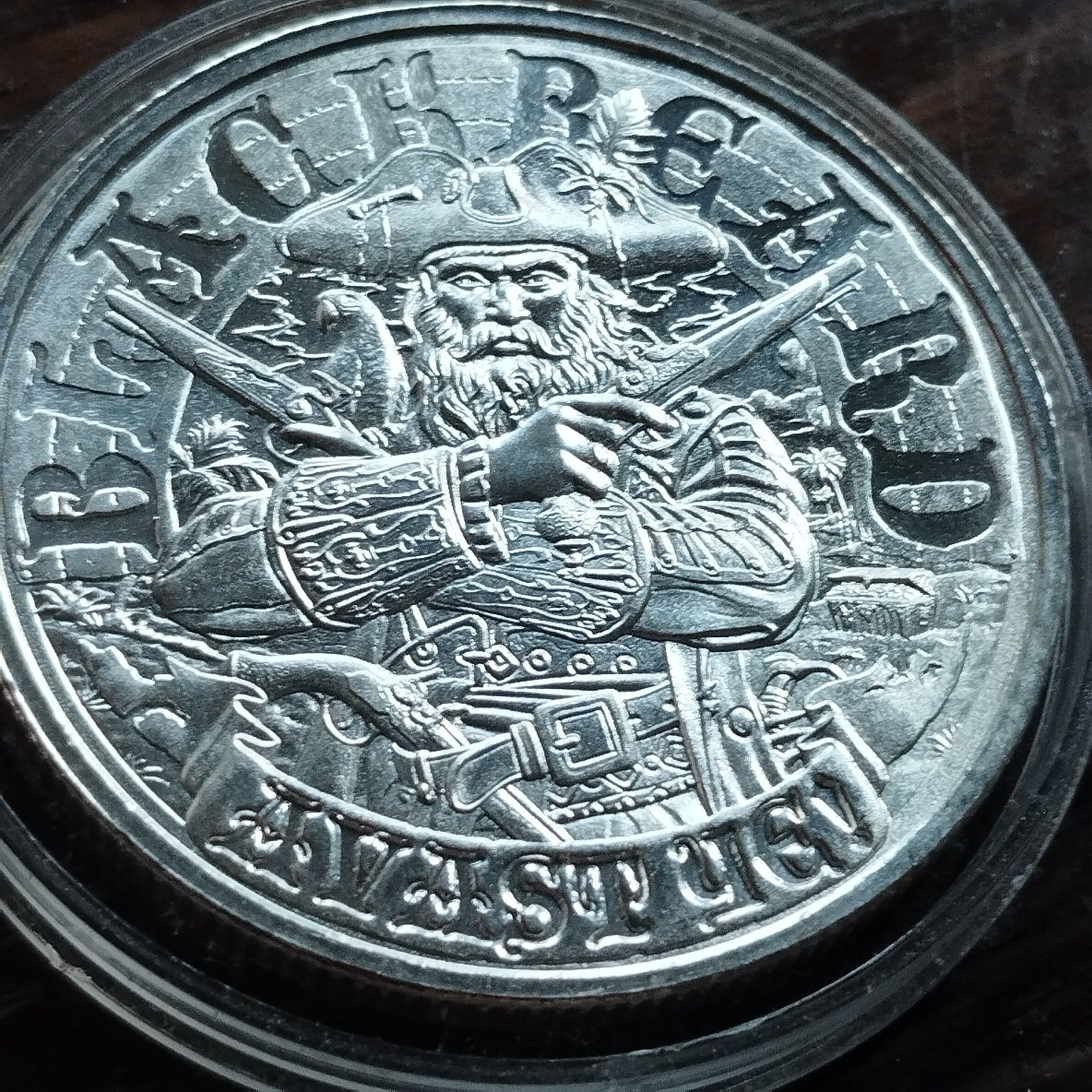 Срібна монета 31грамм проба999
