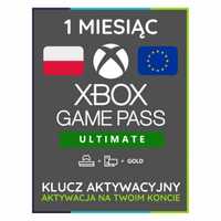 Subskrypcja Xbox Game Pass Ultimate 1 miesiąc BEZ VPN ! POLSKI KOD !