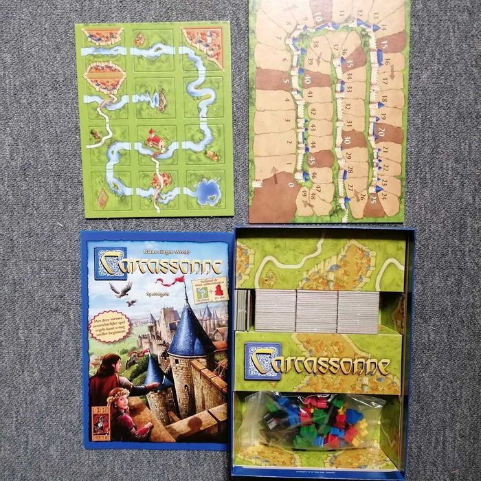 Carcassonne - jogo de tabuleiro