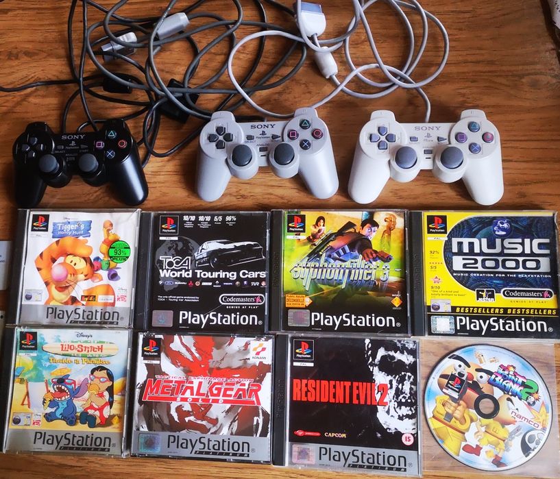 Gry Psx Ps1 + Akcesoria PlayStation Unikat