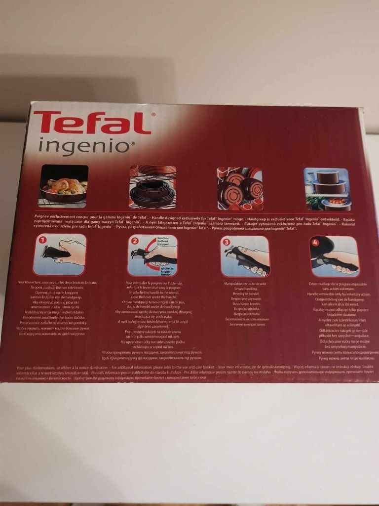 Nowy komplet Garnków TEFAL INGENIO L52798 5 elementów