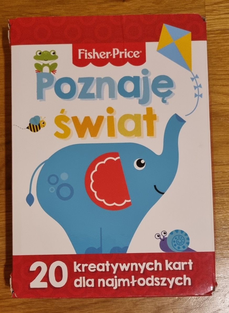 Karty edukacyjnePoznaje świat - Fisher Price,