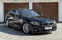 BMW Seria 5 535XD M pakiet bogate wyposażenie Harman Kardon Led kamery 360