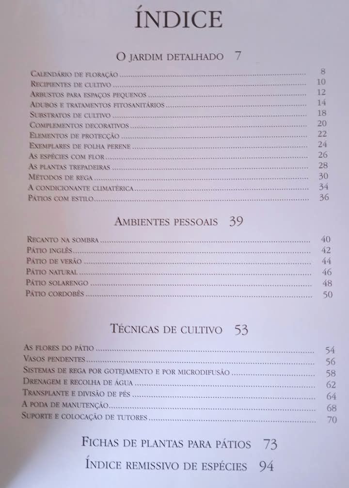 Plantas para Pátios