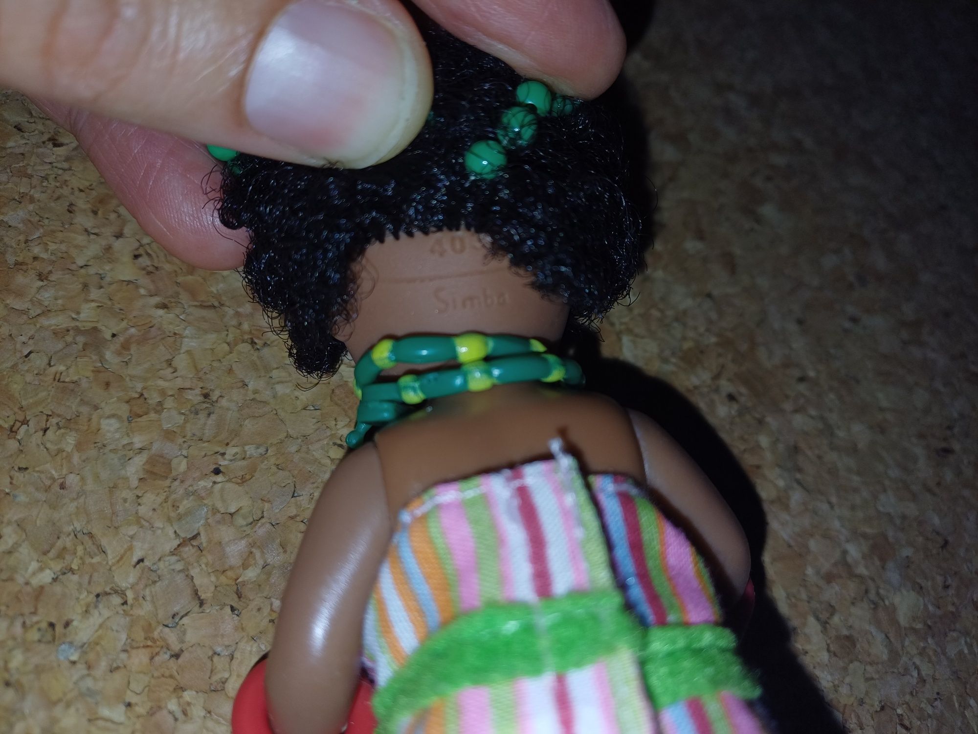 Boneca africana, simba.