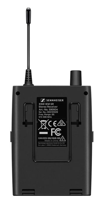 Sennheiser XSW IEM SET (B) – douszny system odsłuchowy