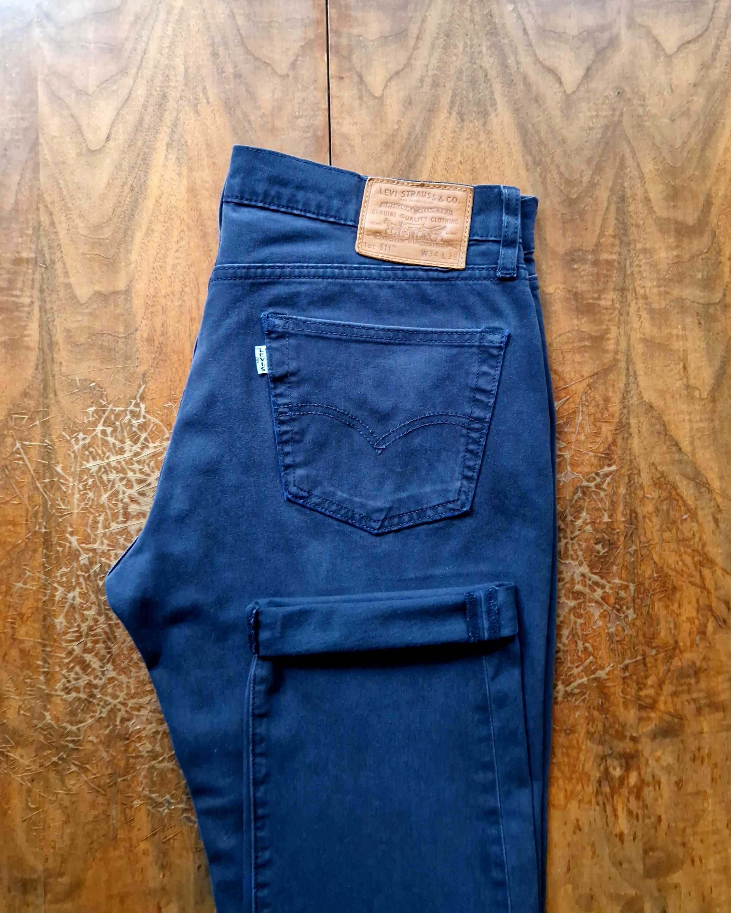 Джинсы (Levis 511 Premium) размер W33/34-L31/32