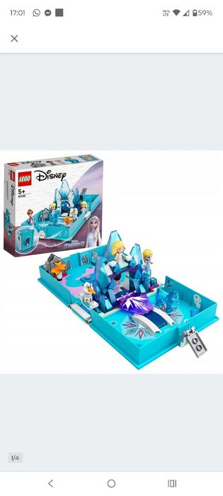 LEGO Elsa ksiazka 5+