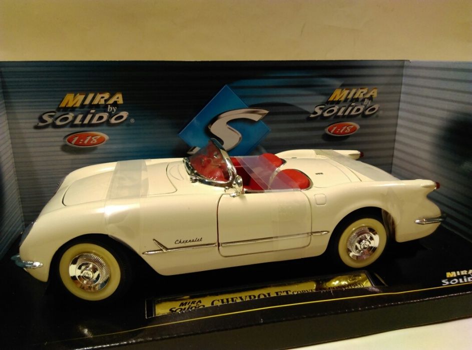 model Chevrolet Corvette C1 1953 piękny skala 1:18