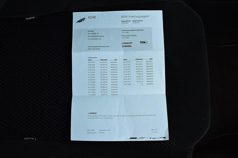 Citroen C5 2,0 16v 140km Klimatronic Gwarancja