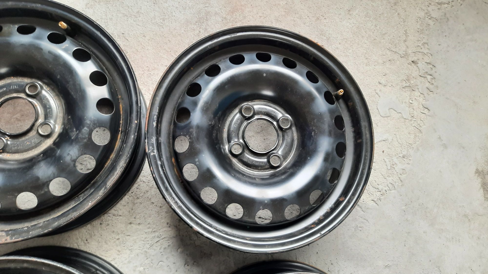 Felgi stalowe 4x100 5J14 ET35 VW UP, Skoda Citigo