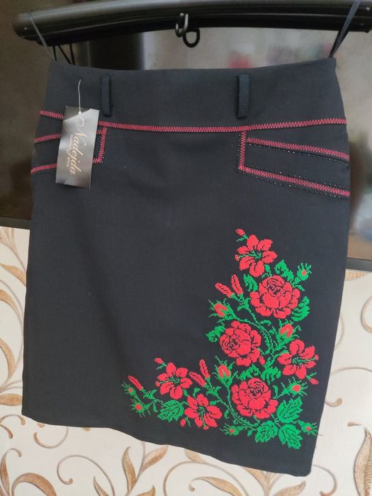 Юбка вышиванка 44 46р