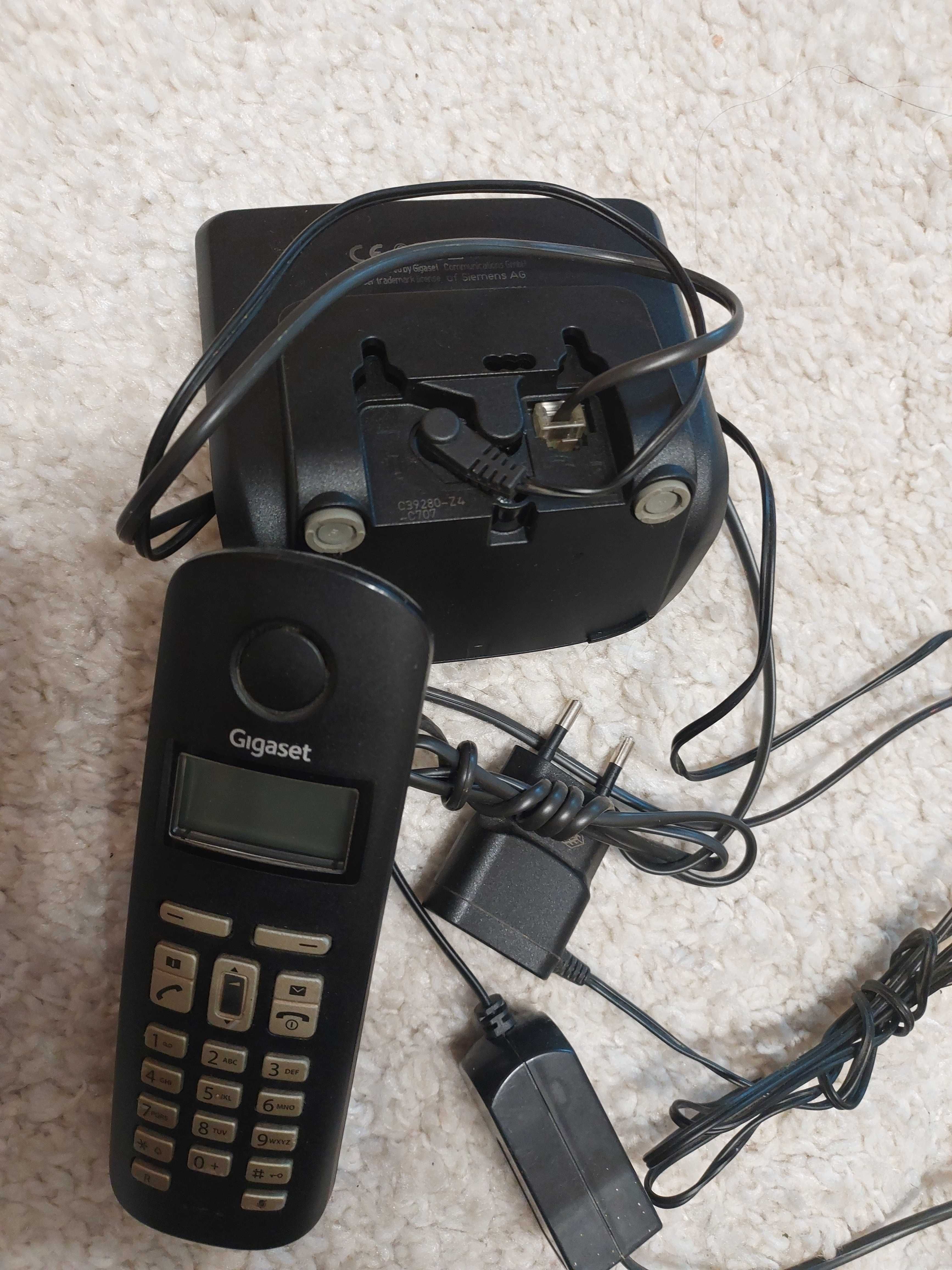 Telefon stacjonarny Siemens Gigaset AL140, książeczka instrukcja