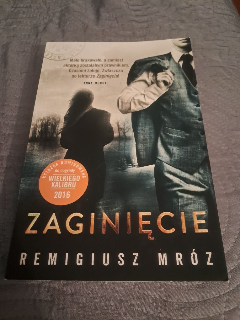 KSIAZKA Zaginięcie Remigiusz Mroz