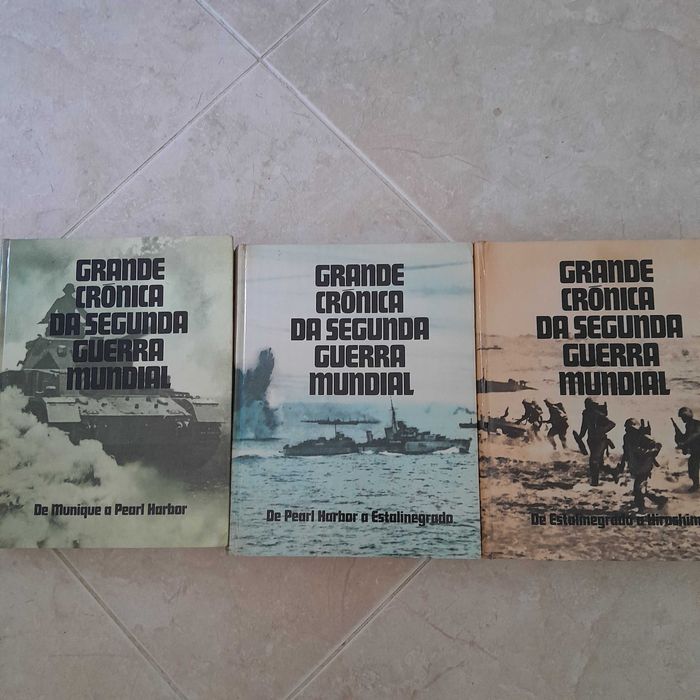 Grande Crónica da Segunda Guerra mundial - 3 Volumes
