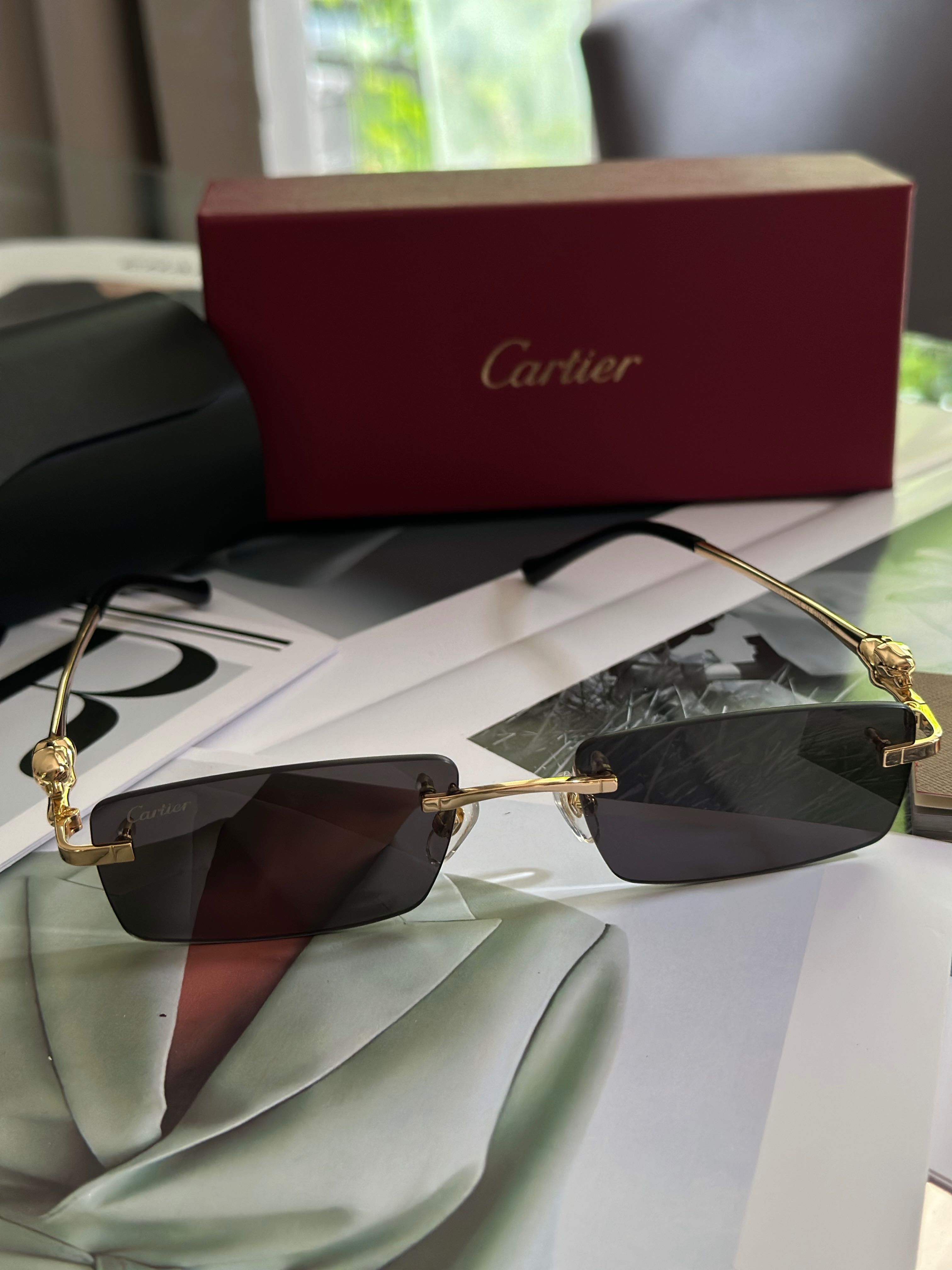 Okulary Cartier z pudełkiem