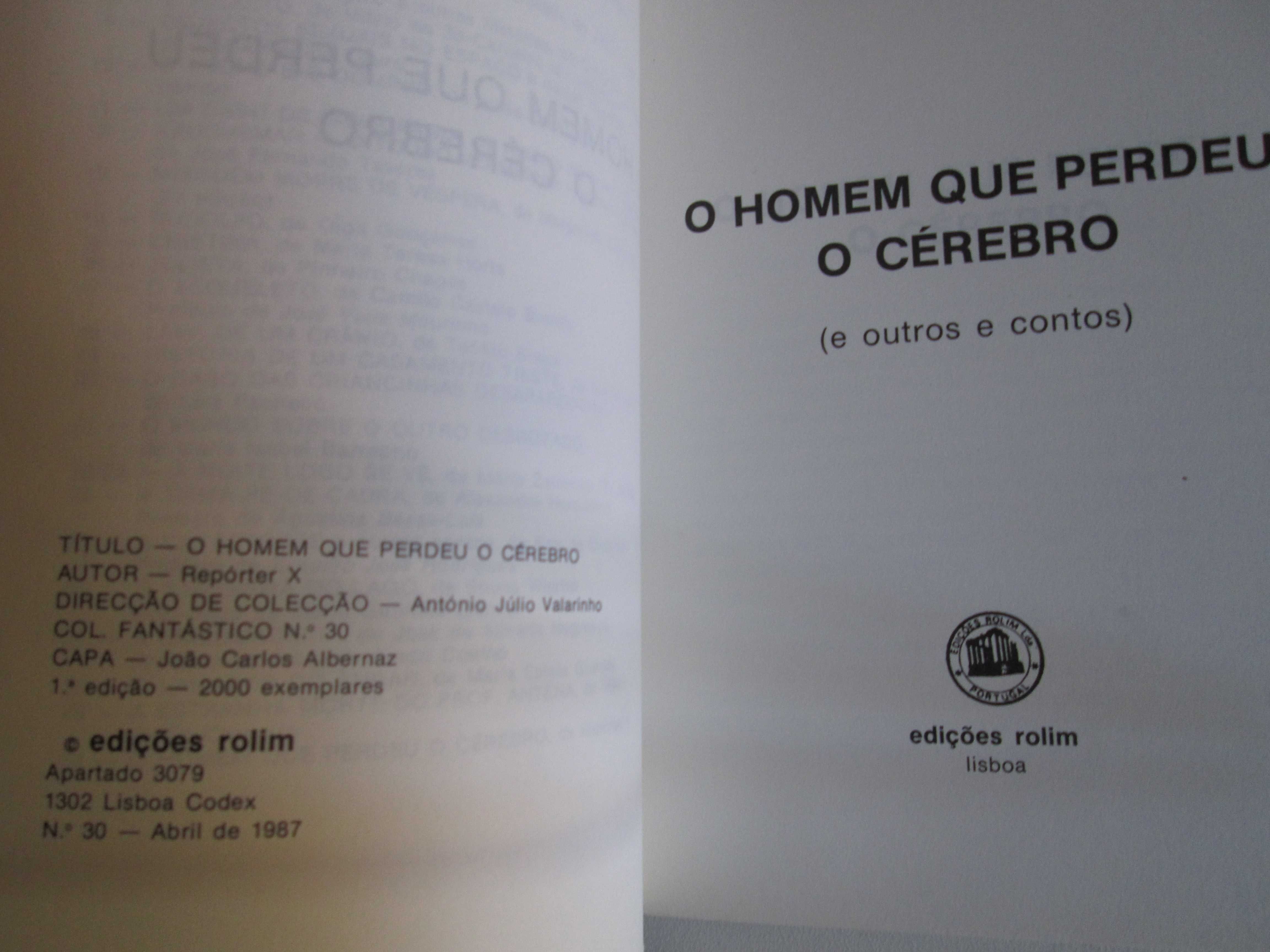 O Homem que Perdeu o Cérebro e outros contos