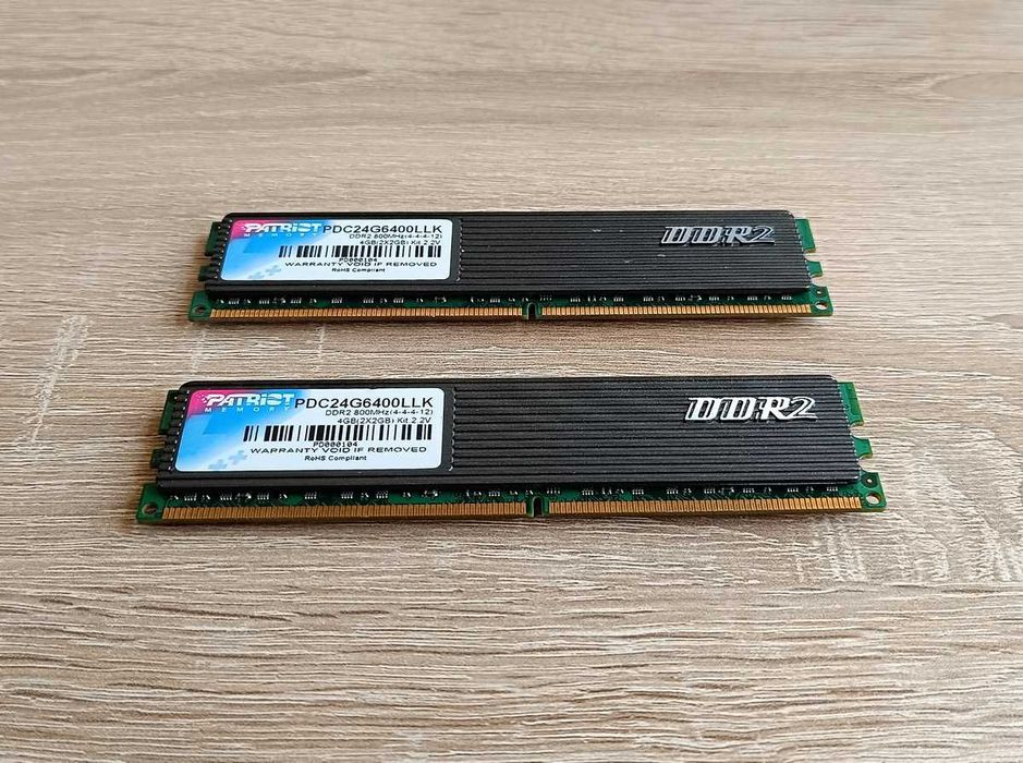 Pamięć RAM DDR2 4Gb (2 x 2 GB) Patriot