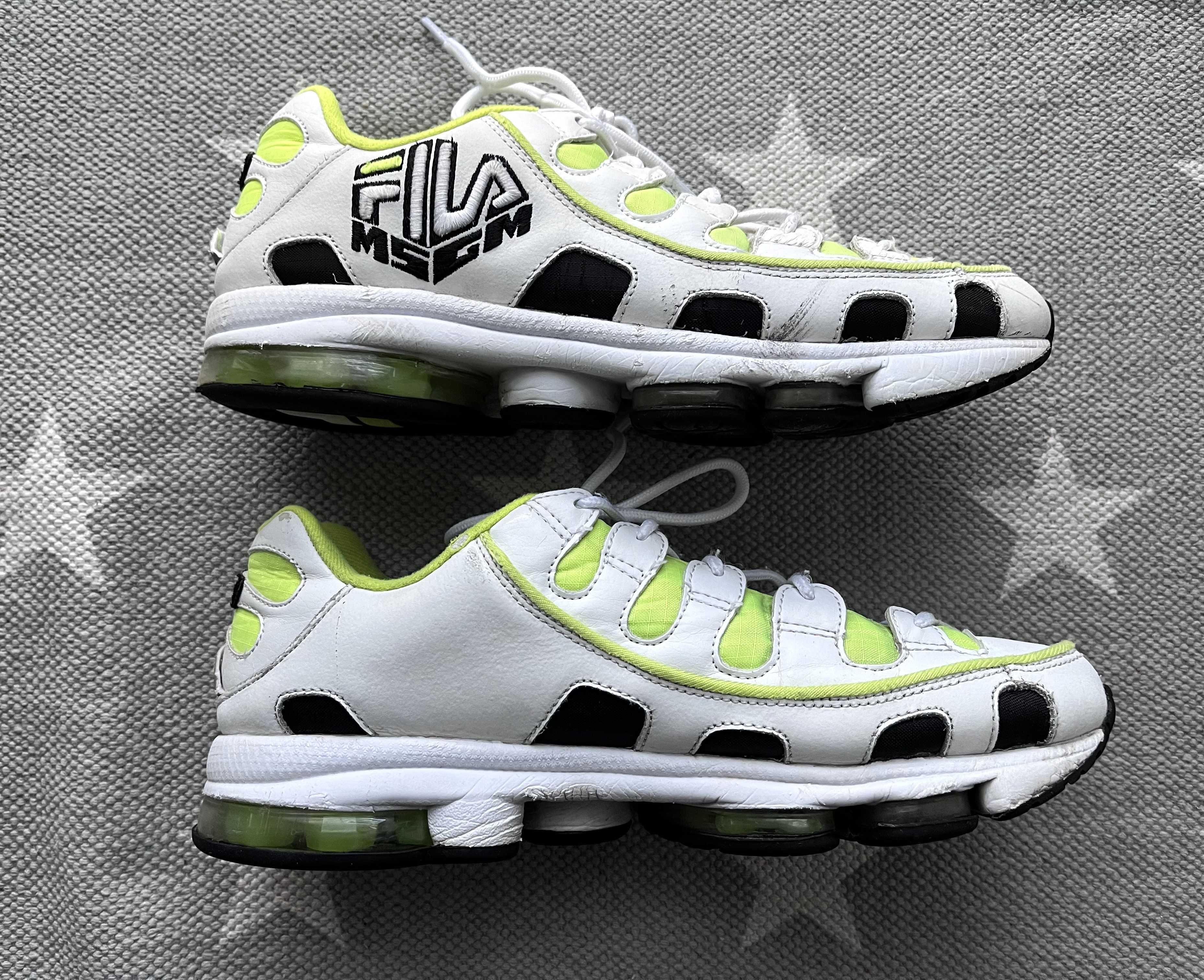 FILA sneakersy MSGM Milano Viale Umbria neonowe unikatowe  r 42