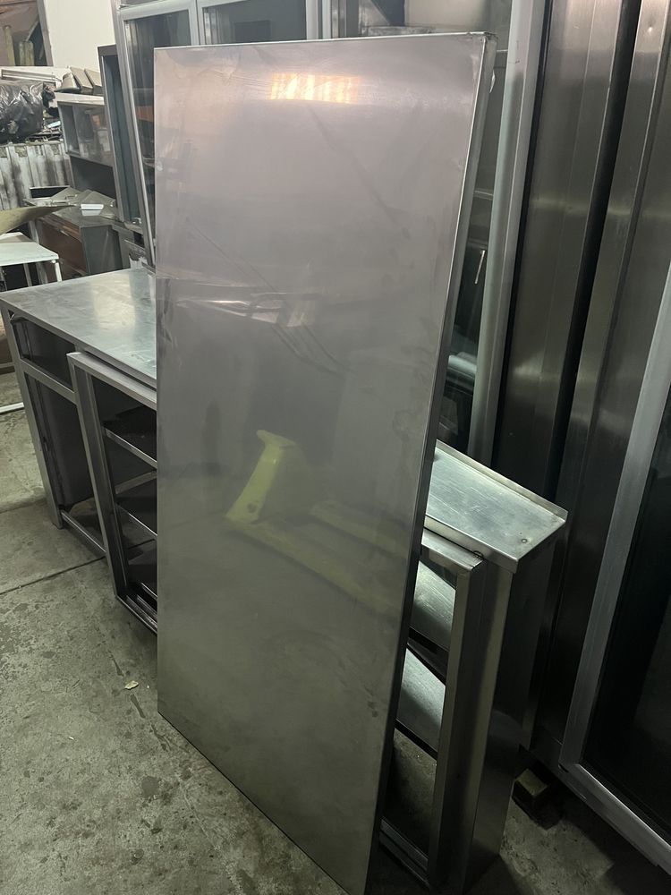 Tampo em inox 1.76mt x 82cm x 3cm de beira