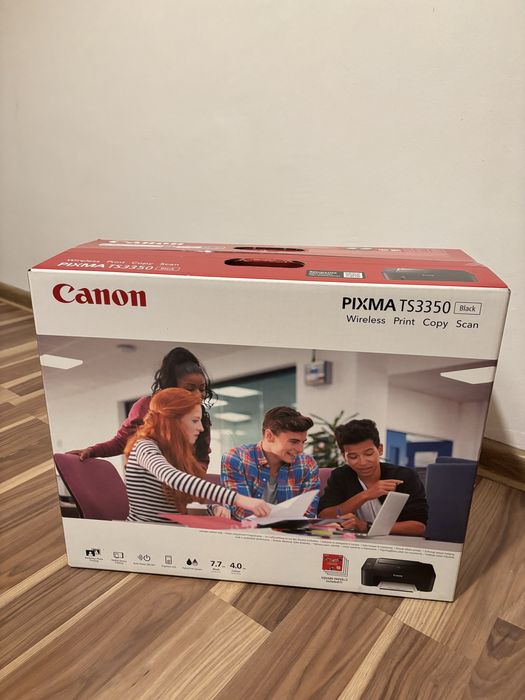 Nowa drukarka wielofunkcyjna atramentowa Canon PIXMA TS3350 Wifi