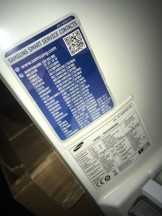 Lodówka Samsung z zamrażalnikiem dolnym Biała