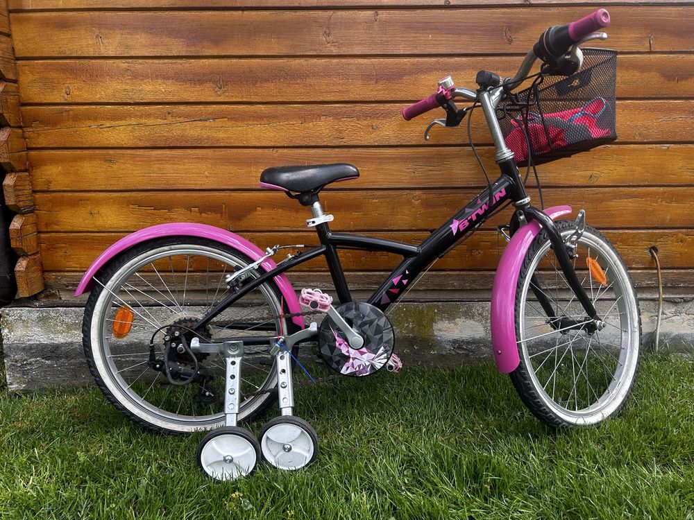 Rower B’Twin 20 cali Rowerek dzieciecy Rower dla dziewczynki