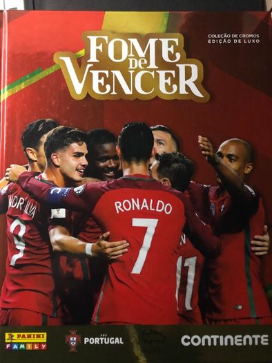 Cromos Fome de Vencer – Continente - 2018