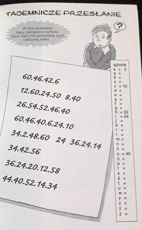 Zabawy matematyczne Bzik matematyczny 9-12 lat unikat