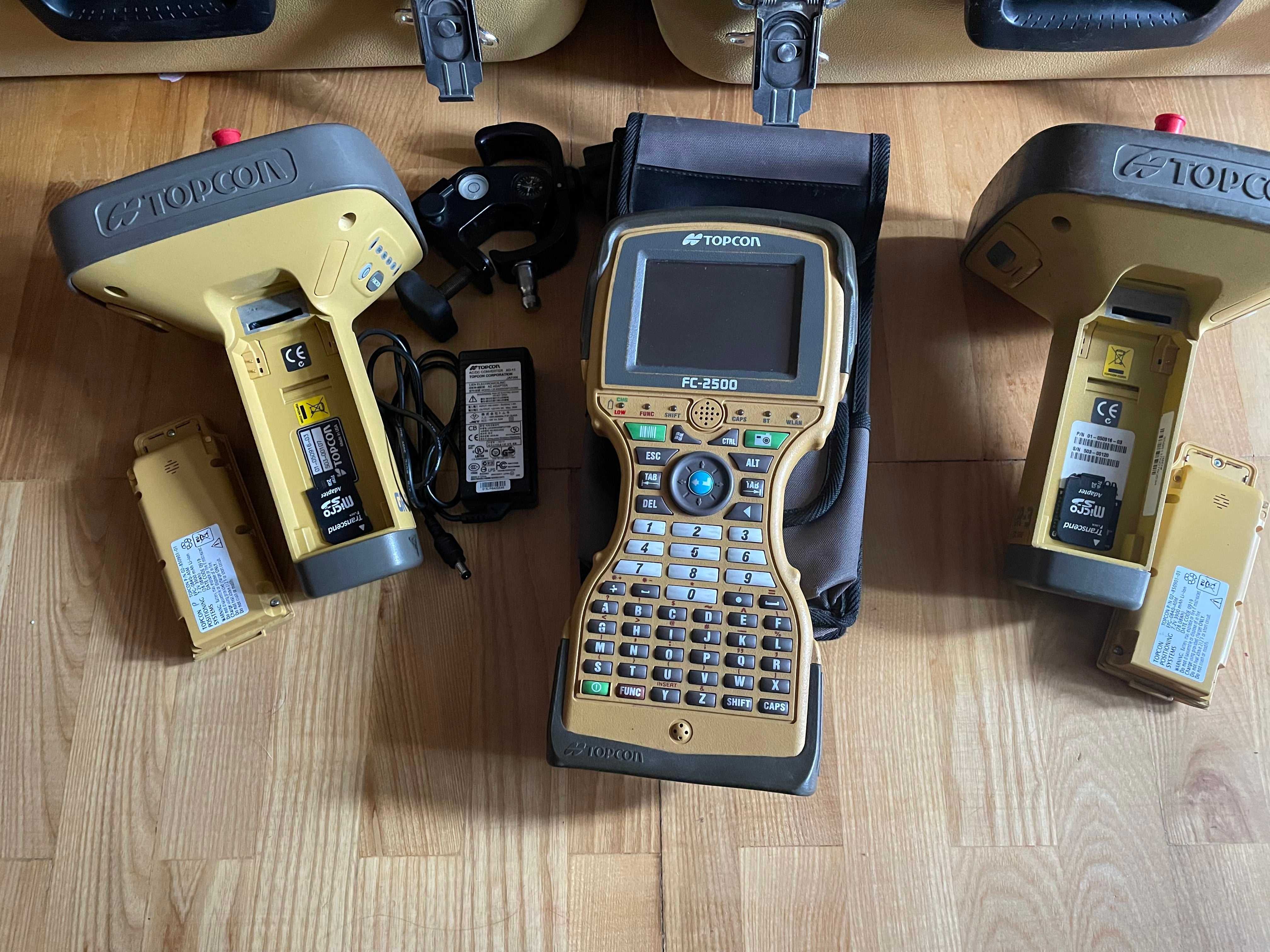 Topcon GR3 та штативи Nedo