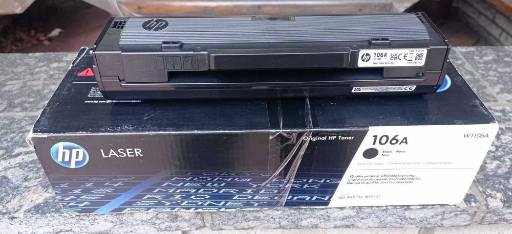 Картридж HP 106A Black (W1106A) з новим чіпом