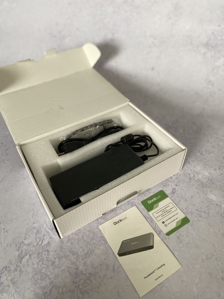 Док-станція Dockteck Thunderbolt 3 Docking