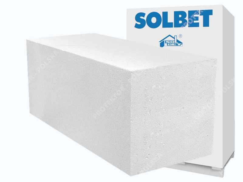bloczek SOLBET 24cm suporex gazobeton pustak Xella beton komórkowy mur