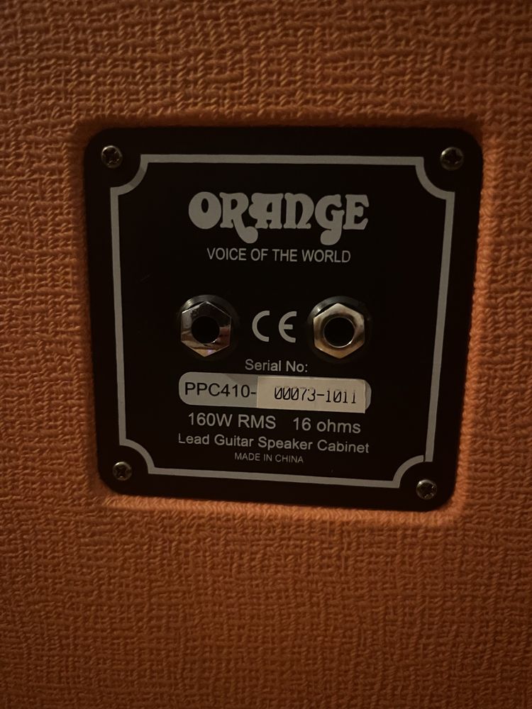 Kolumna gitarowa Orange 410 na głosnikach celestion G10N-40, jak 412