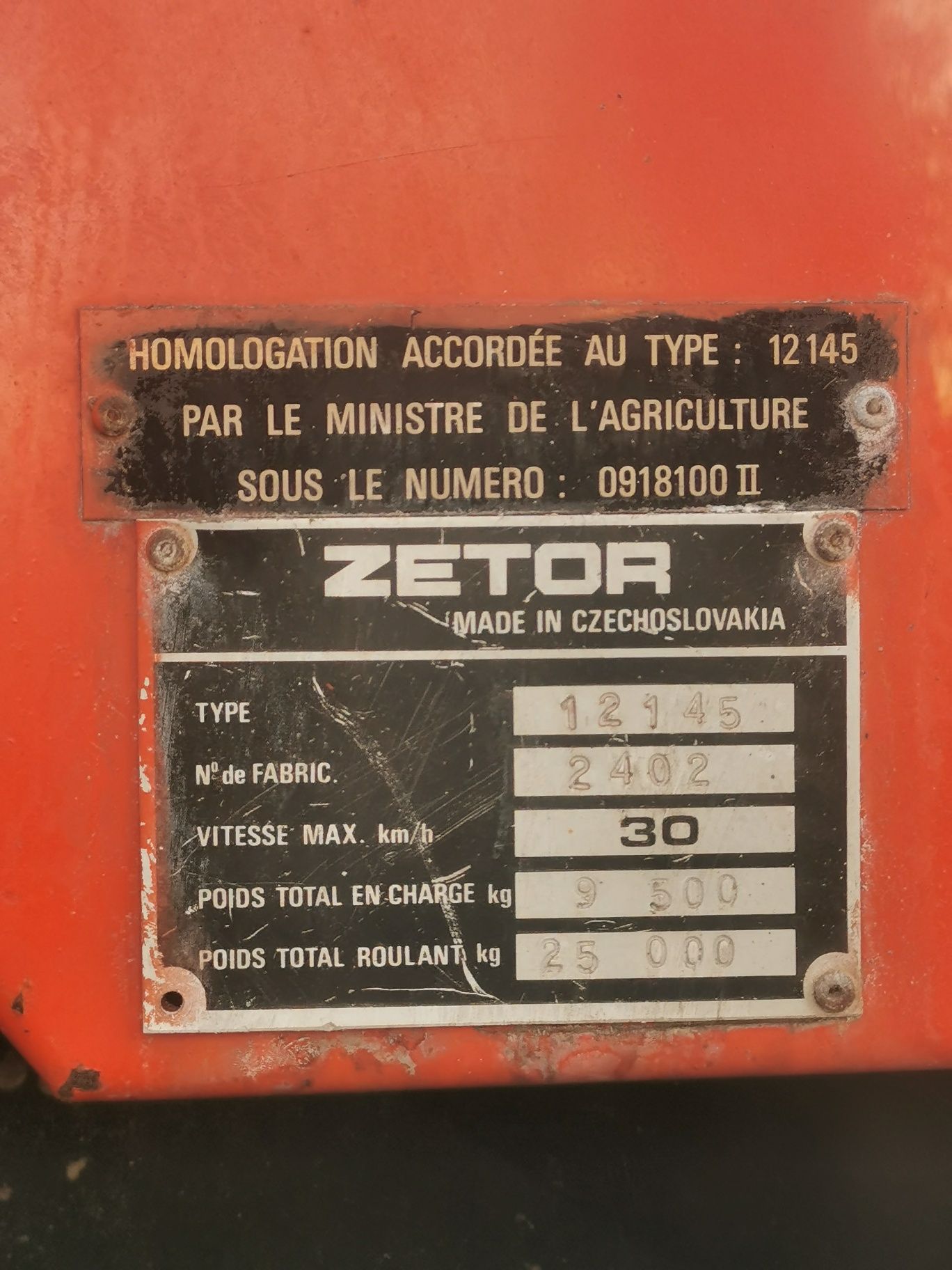 ZETOR 12145 z przednim napędem