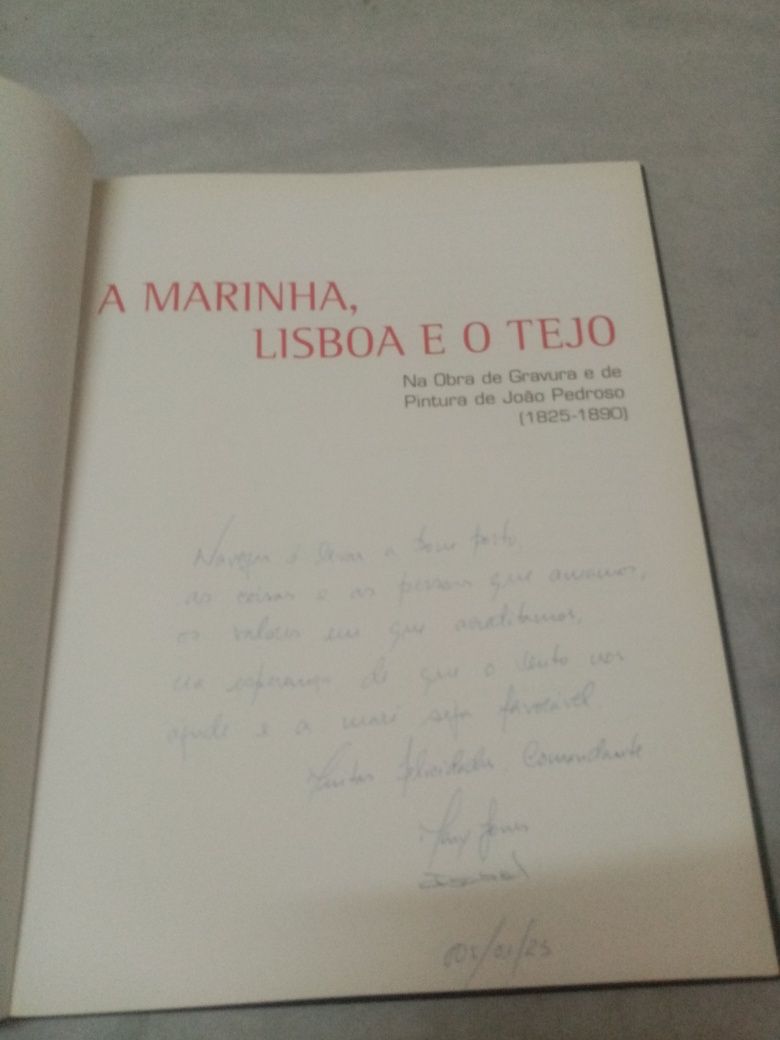 A Marinha, Lisboa e o Tejo na obra de João pedroso edições inapa