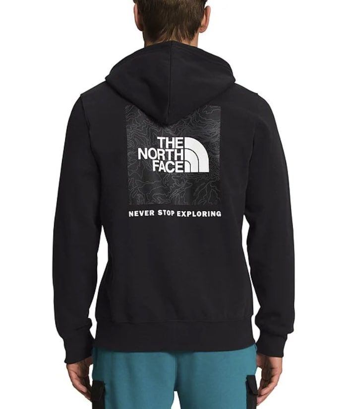 Худи The North Face  Printed Box NSE Long-Sleeve оригинал черный