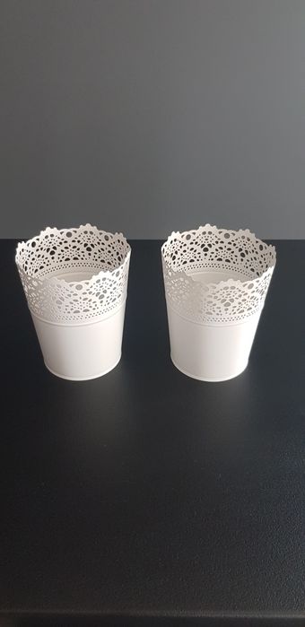 Doniczki ażurowe Skurar Ikea 2 sztuki