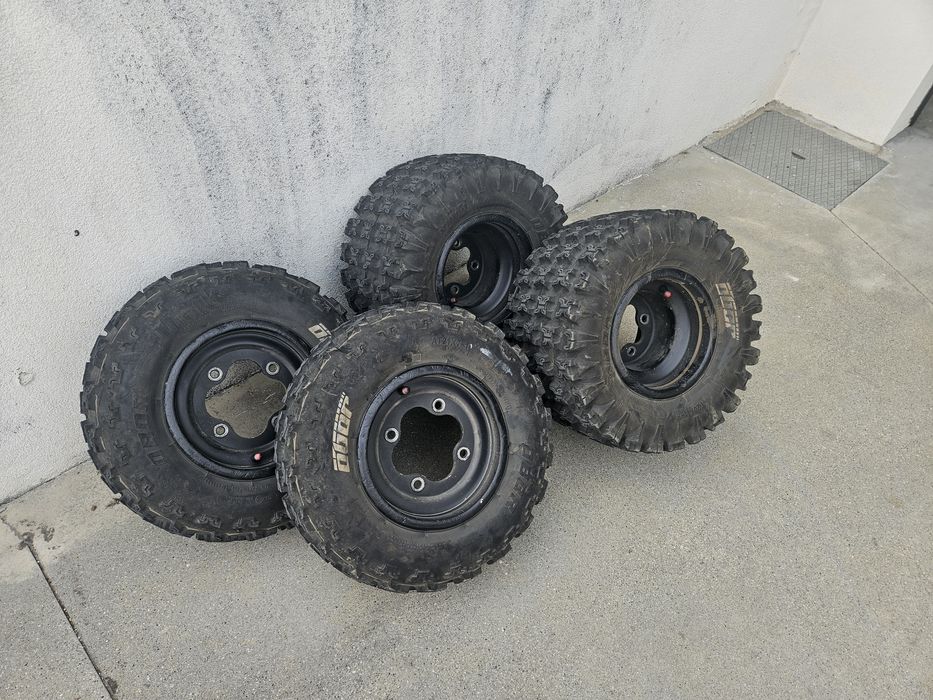 Pneus obor e jantes trx450