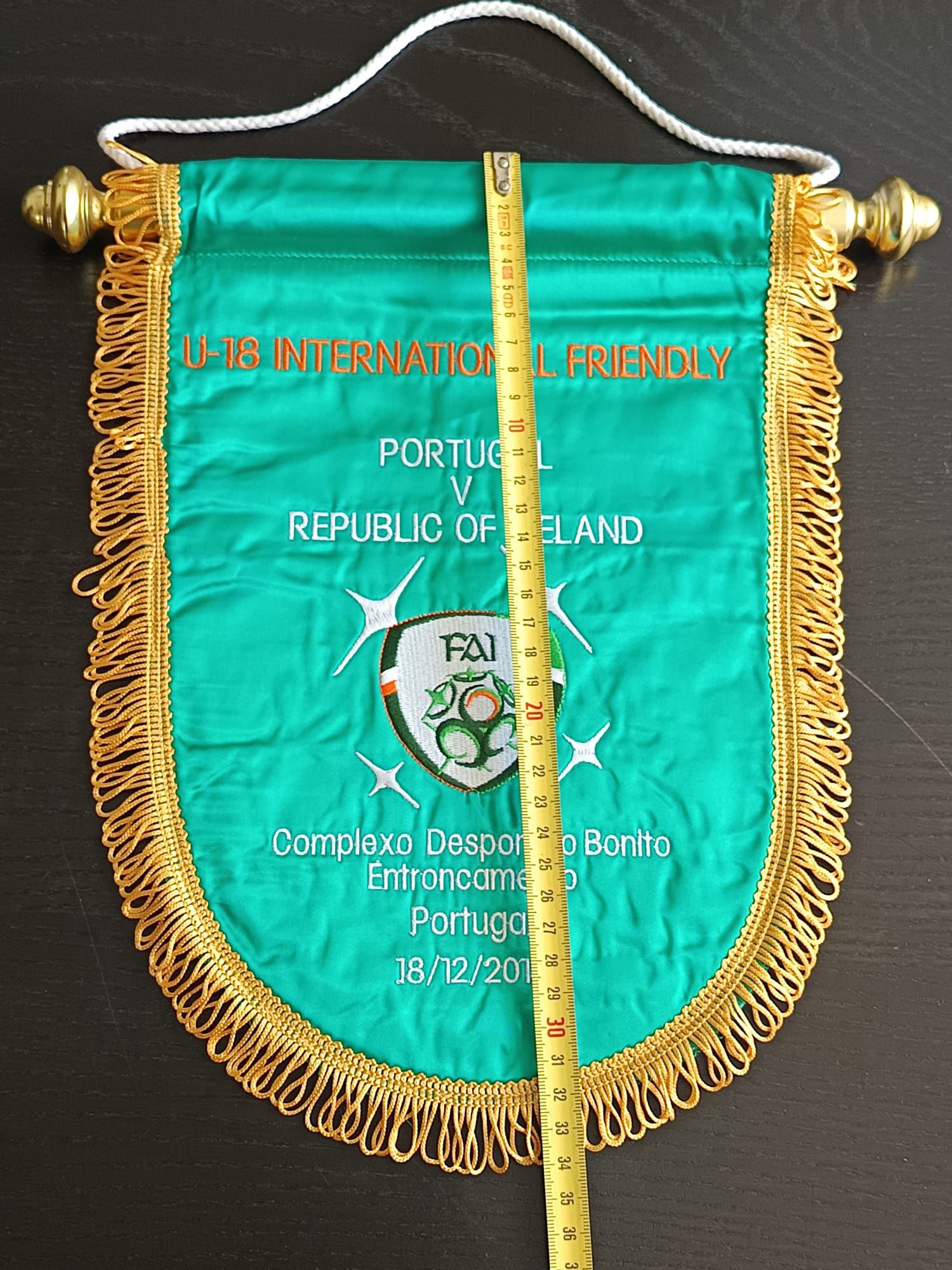 Galhardete de jogo internacional