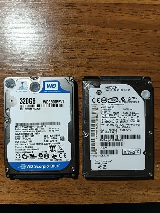 Продам два жостких діска