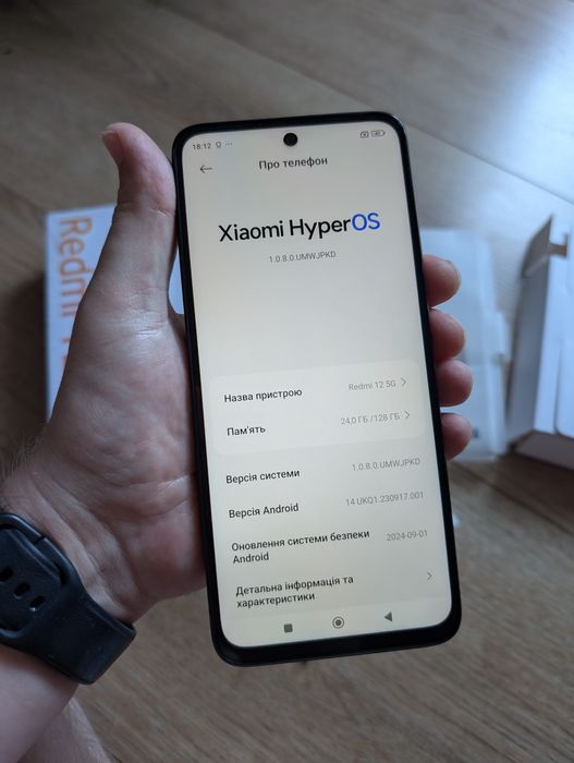 Продам Новий Xiaomi redmi 12 5G. 4/128 ГБ.