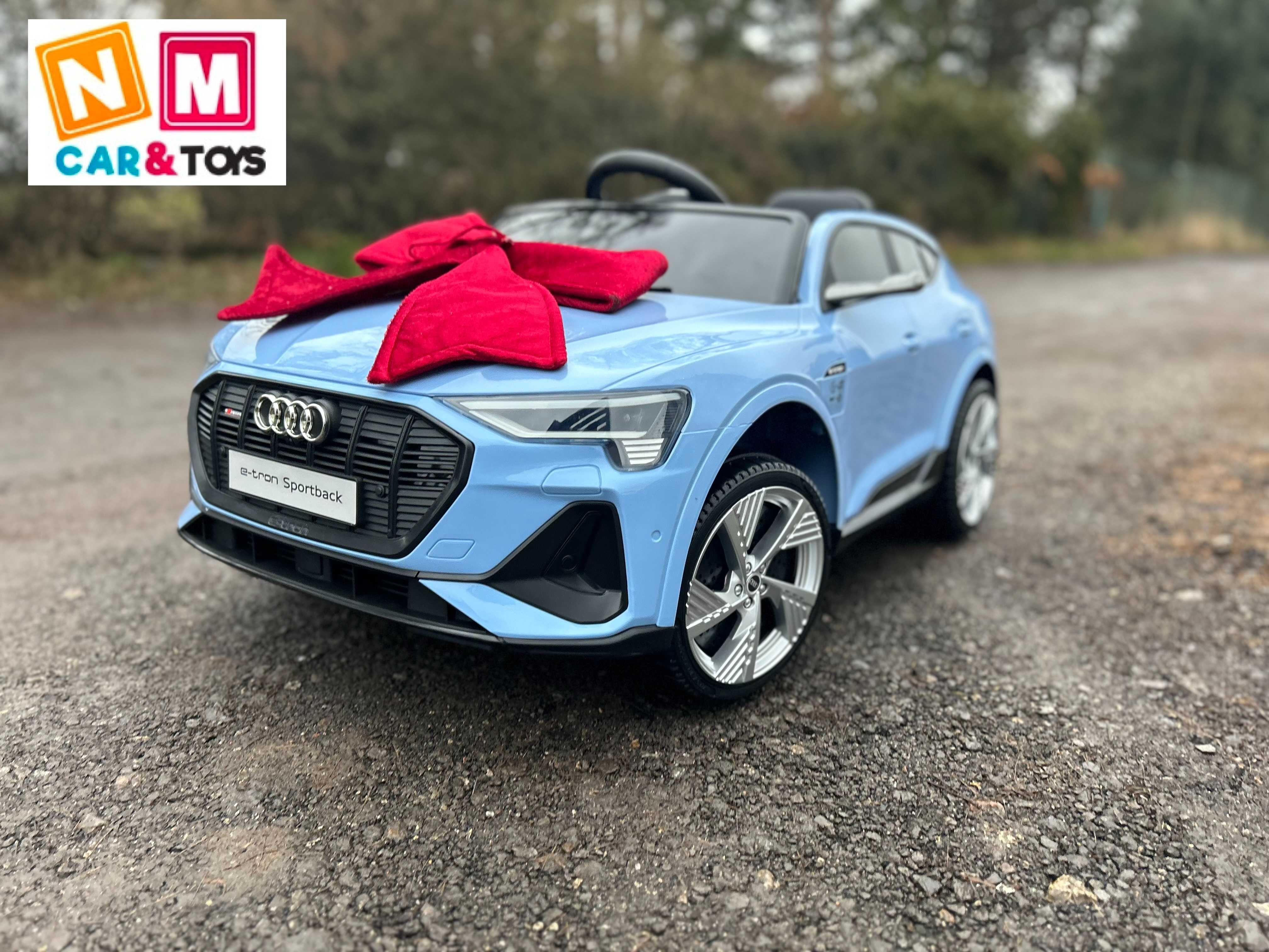Auto Autko na akumulator 4x45W ! Audi E-Tron Sportback Pojazd samochód