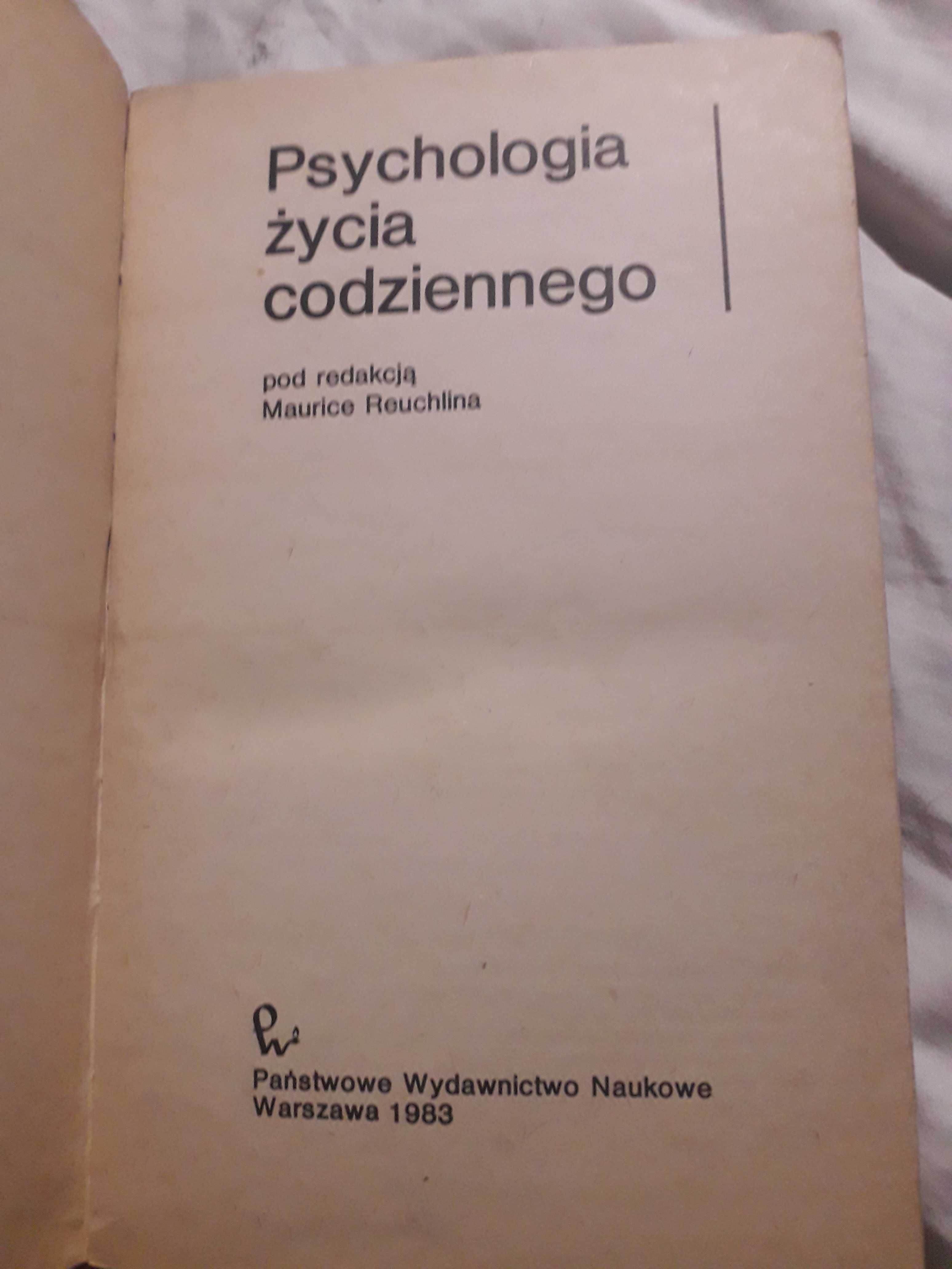 Psychologia życia codziennego Maurice Reuchlin