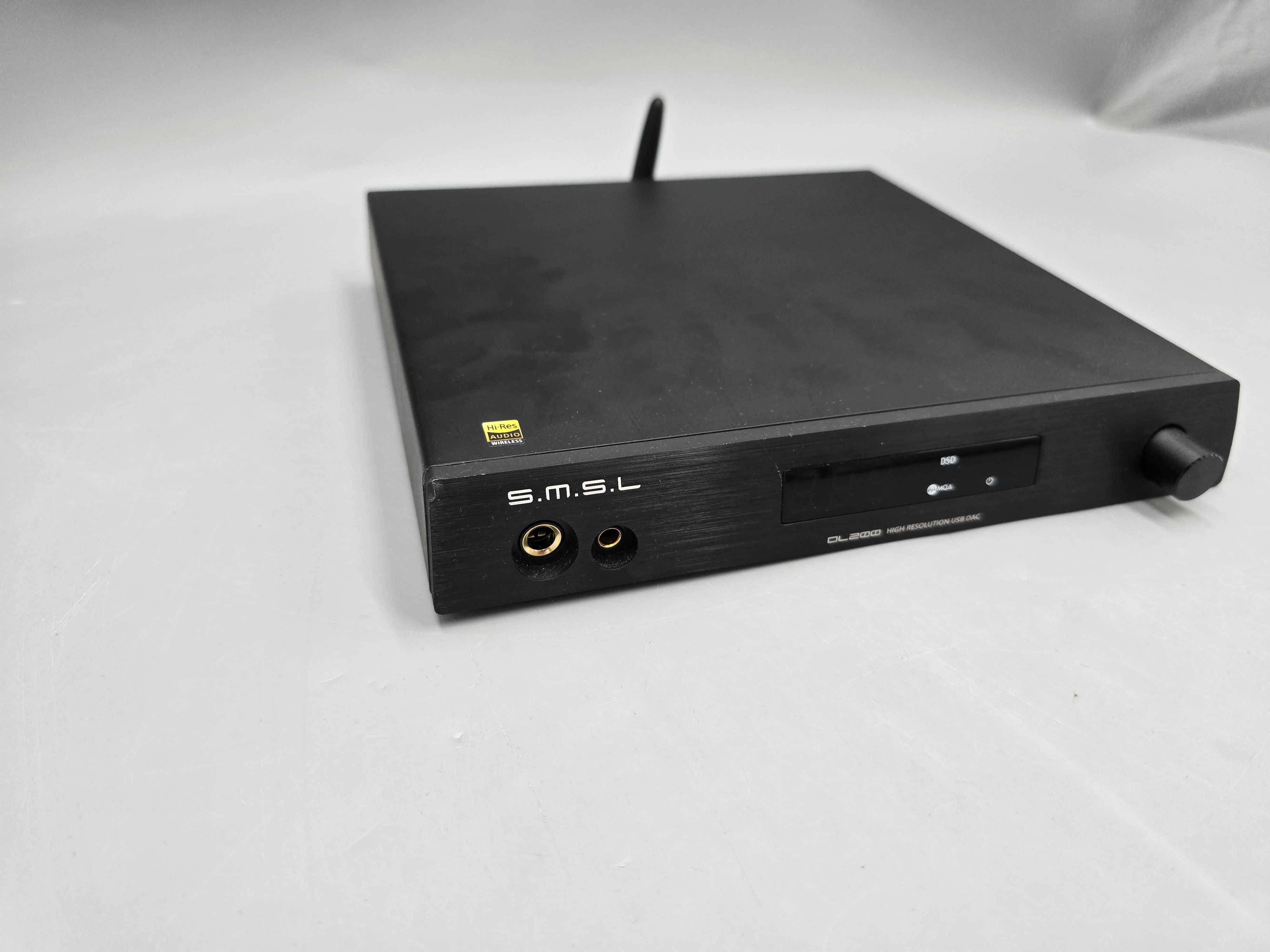 SMSL S.M.S.L DL200 Wzmacniacz SŁUCHAWKOWY Audio  Pudełko od lombard