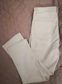 H&M spodnie skórzane M damskie klasyczne wysoki stan