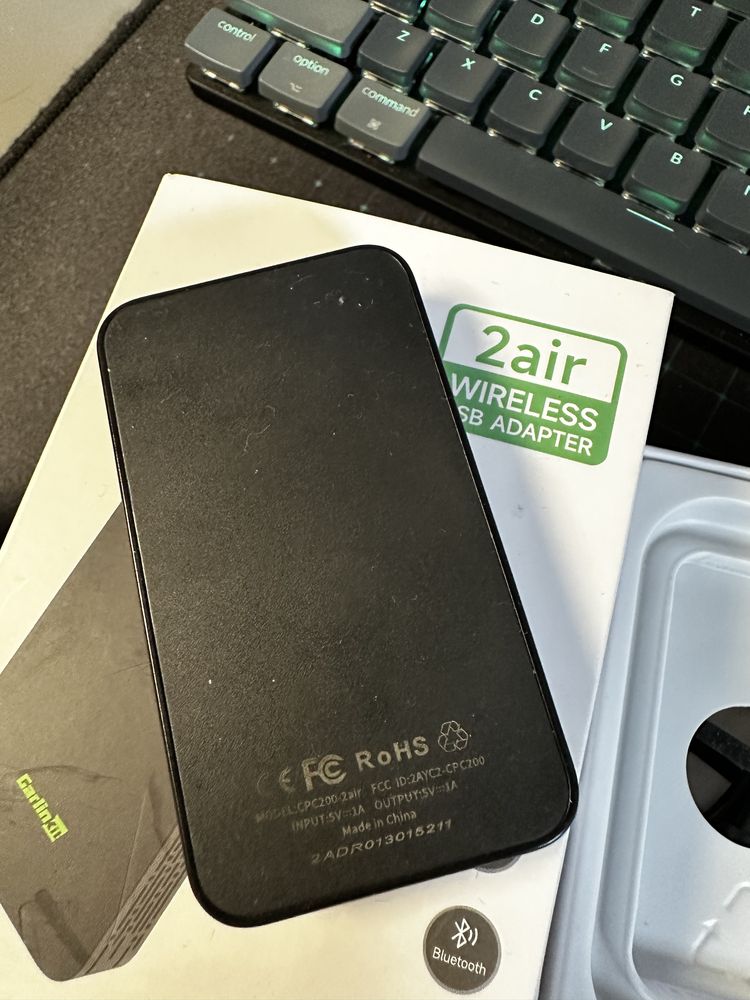 Adapter CARLINK 5.0 APPLE Carplay Android Auto