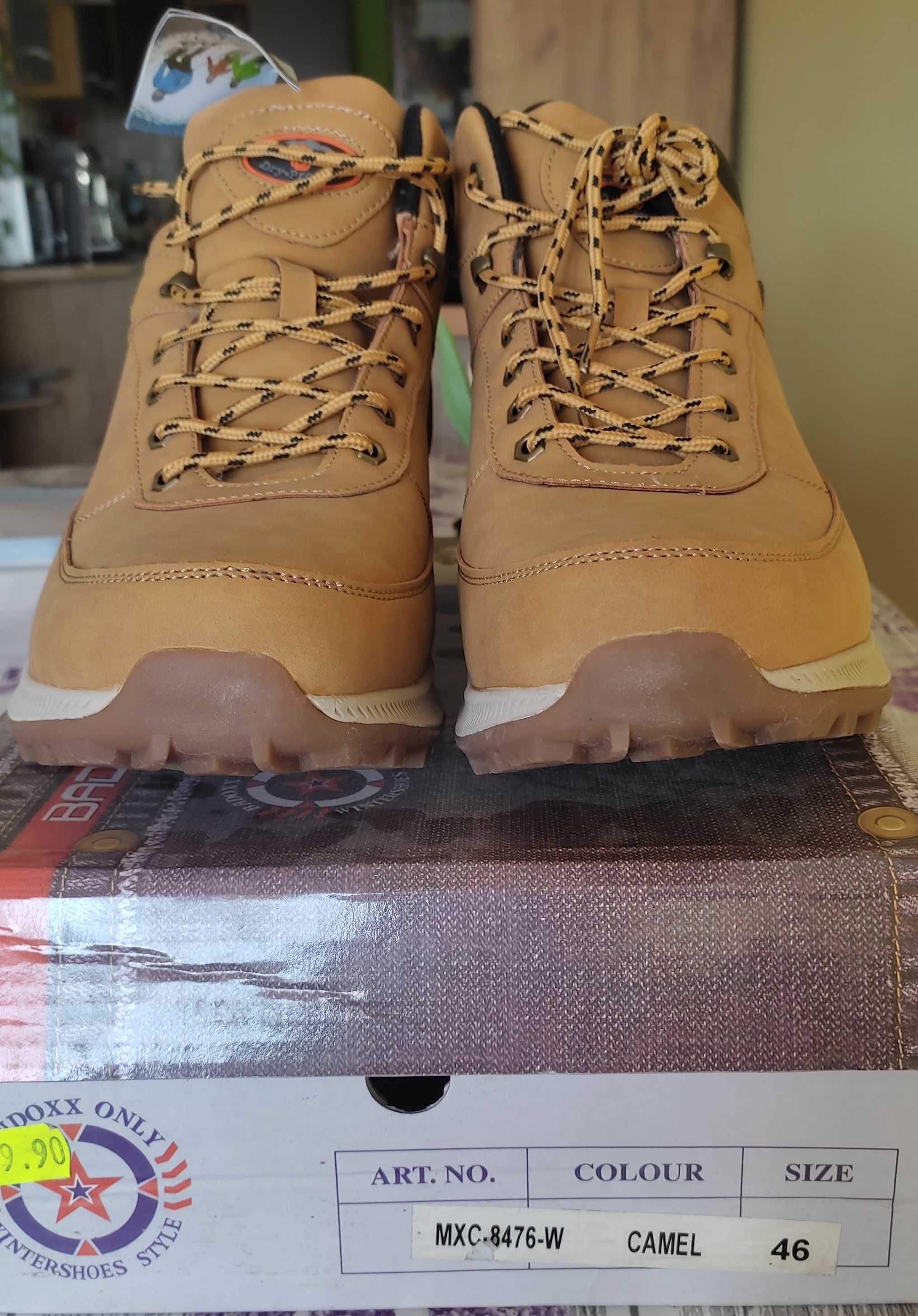 Buty zimowe z futerkiem rozmiar 46
